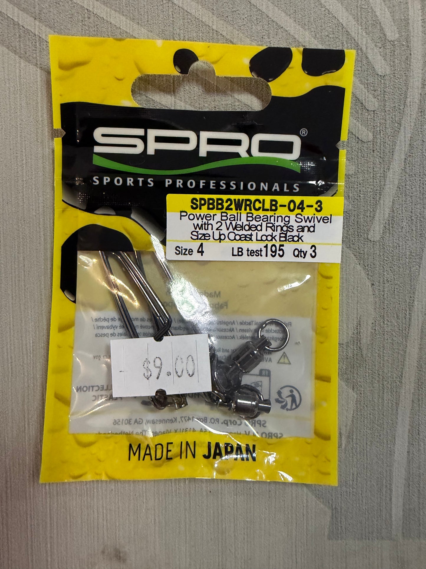 SPRO Swivels and Snap Clips