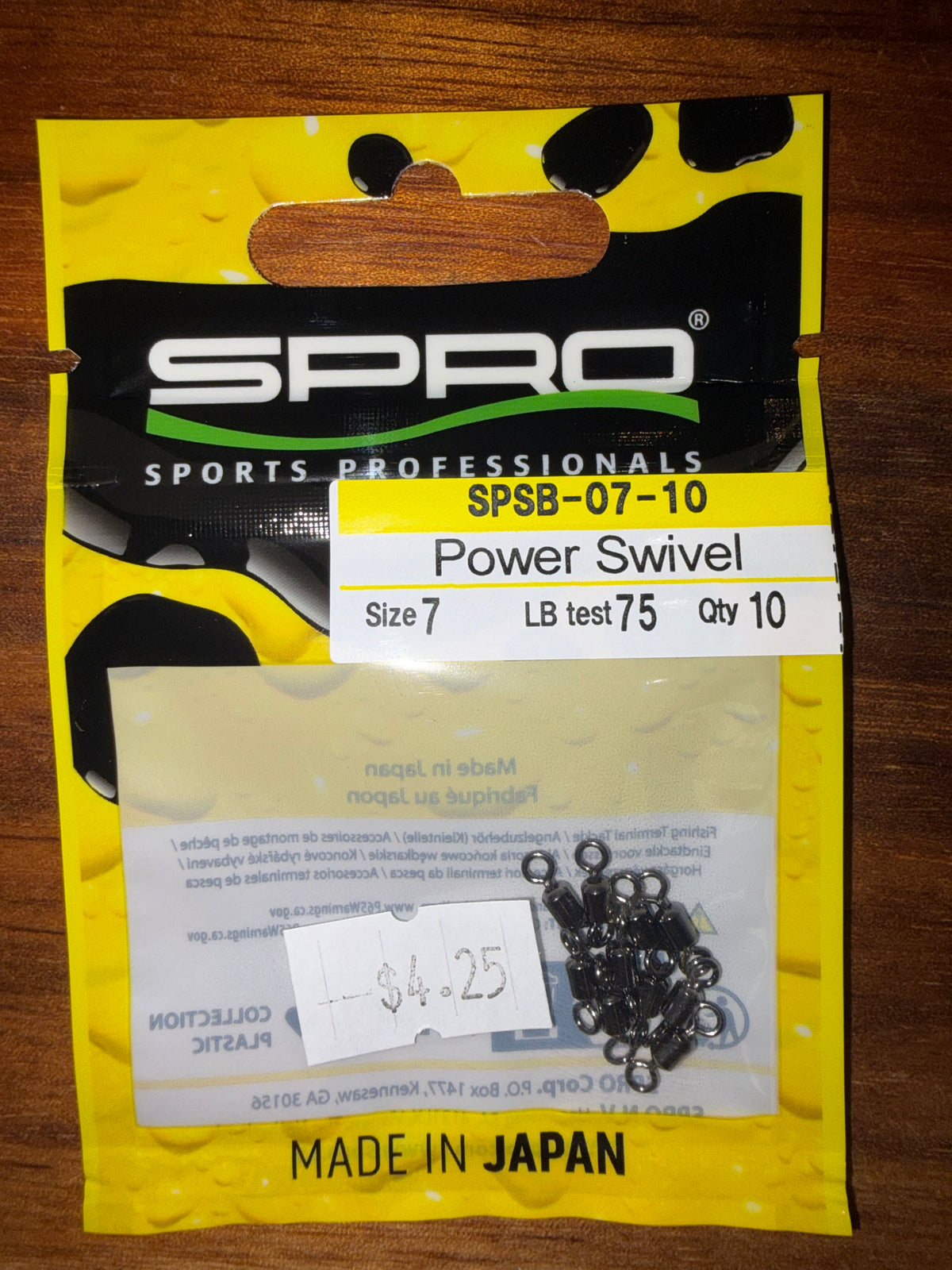 SPRO Swivels and Snap Clips