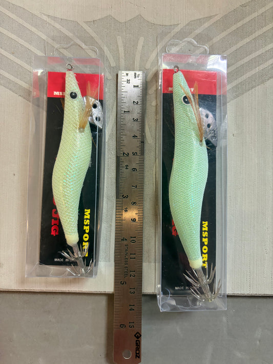 Squid Jigs Glow In The Dark