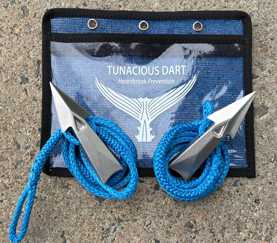 new DAGGER Stainless Steel Harpoon Dart Rigged
